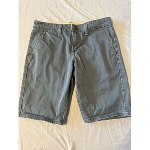 Vintage Levi's Chino Shorts Women's Size 4 Green Utility Y2K‎ 2007 Casual